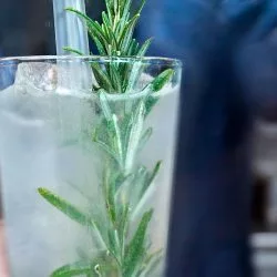 aperitivo con rosmarino