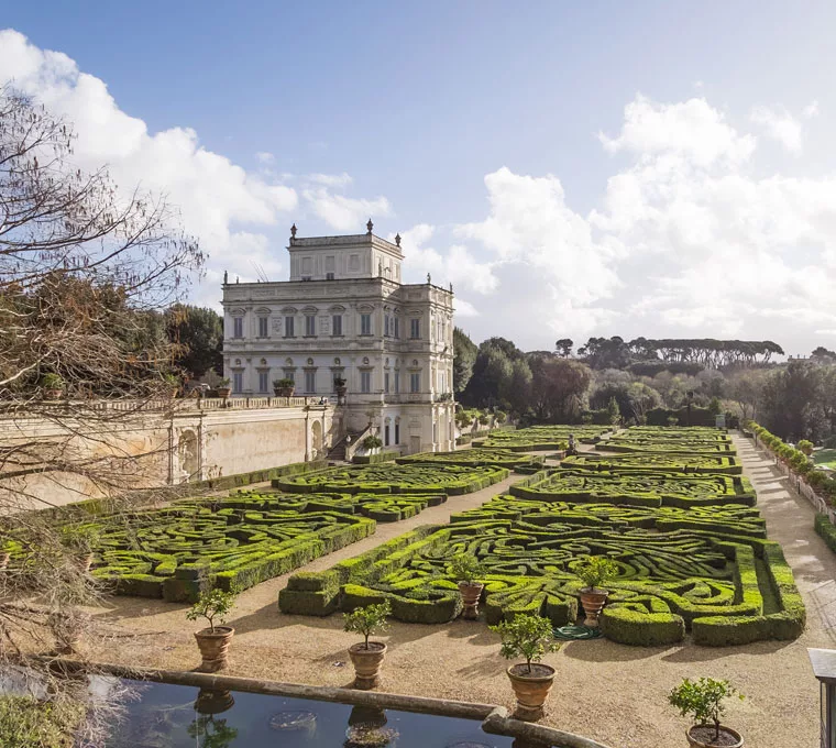 Ciclostazione Frattini - Villa pamphili giardini