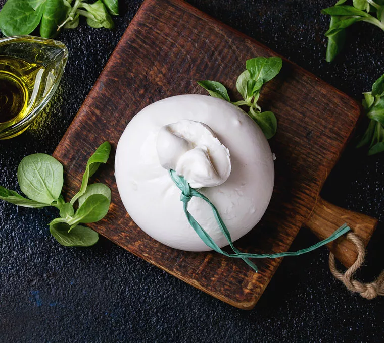 Ciclostazione Frattini - La burrata di andria puglia